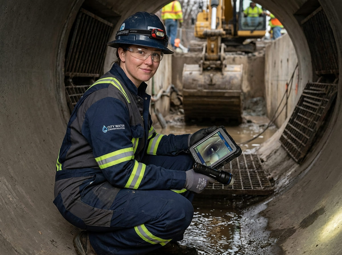 Sewer Line Inspection & Replacement in Kyle